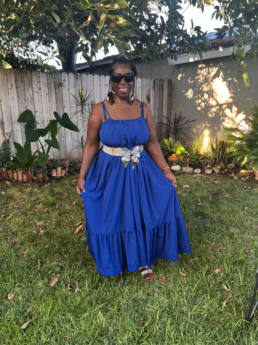 Royal Blue Sundress