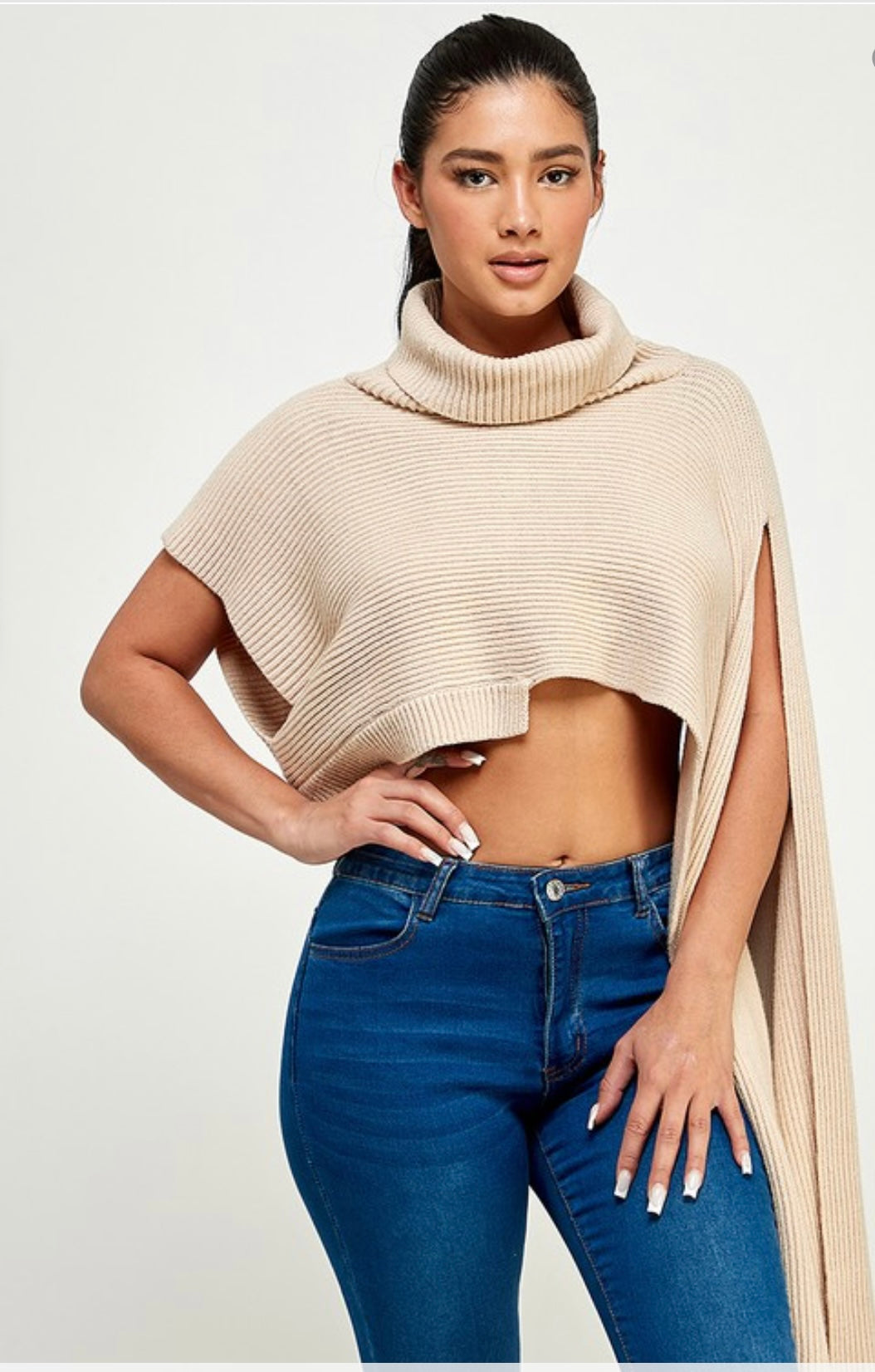 Mock Neck Top