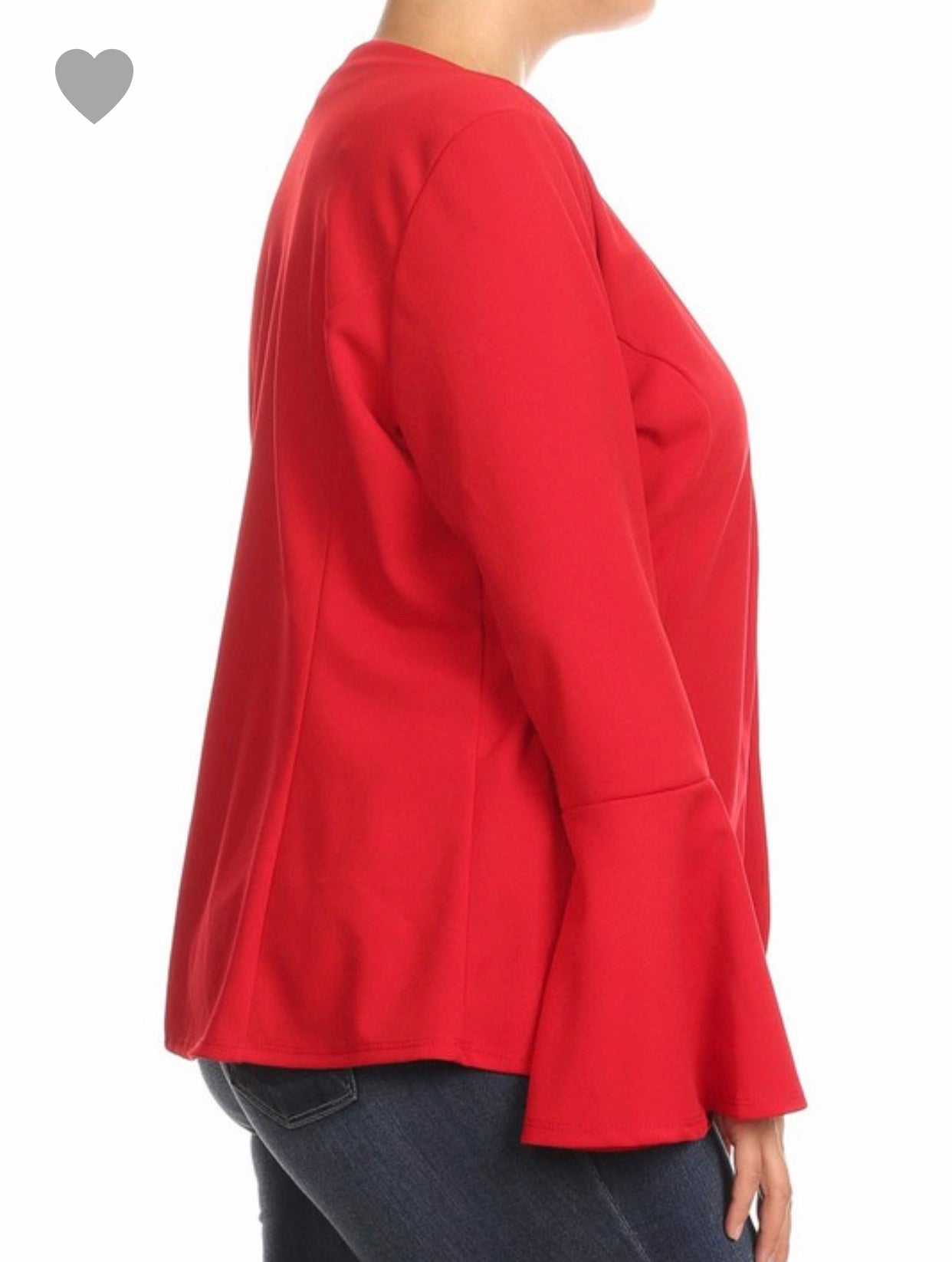 Open Front Blazer