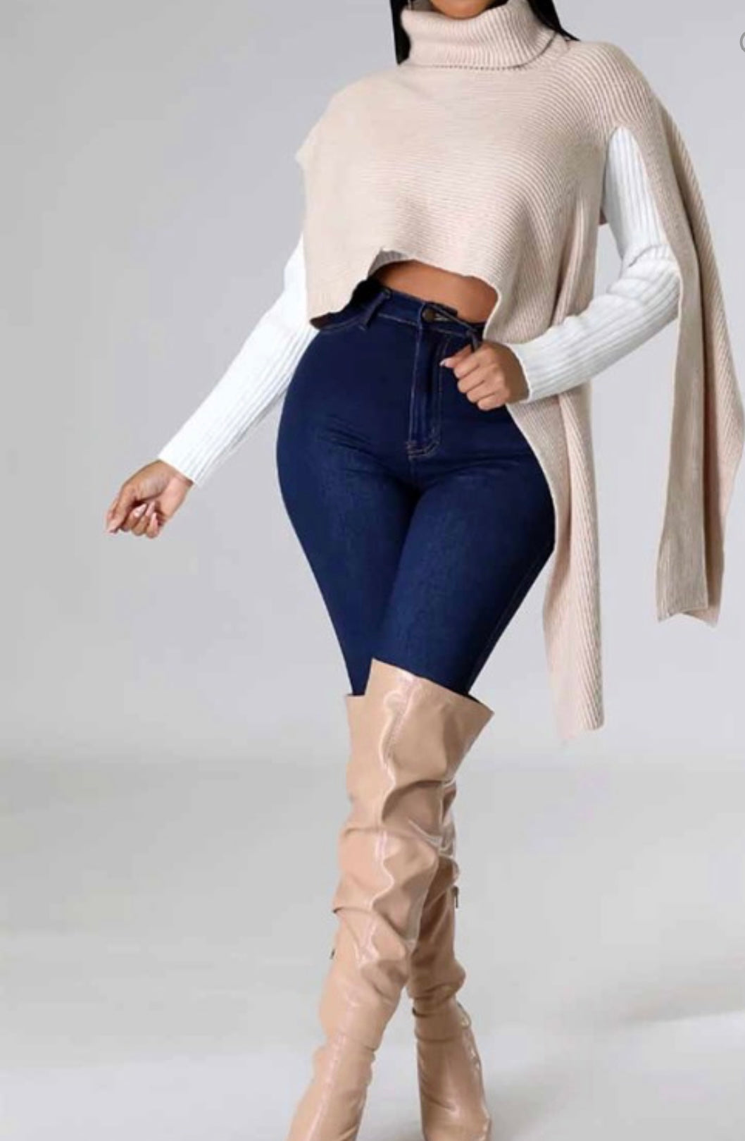 Mock Neck Top