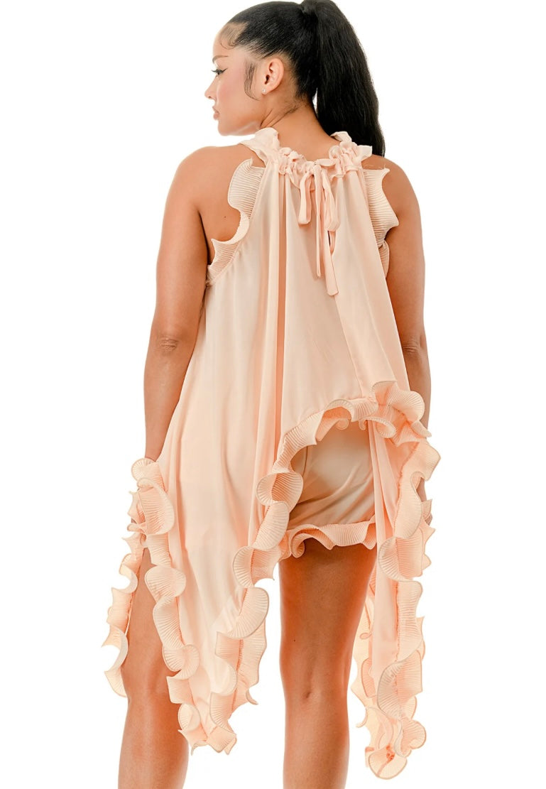 2 piece ruffle set