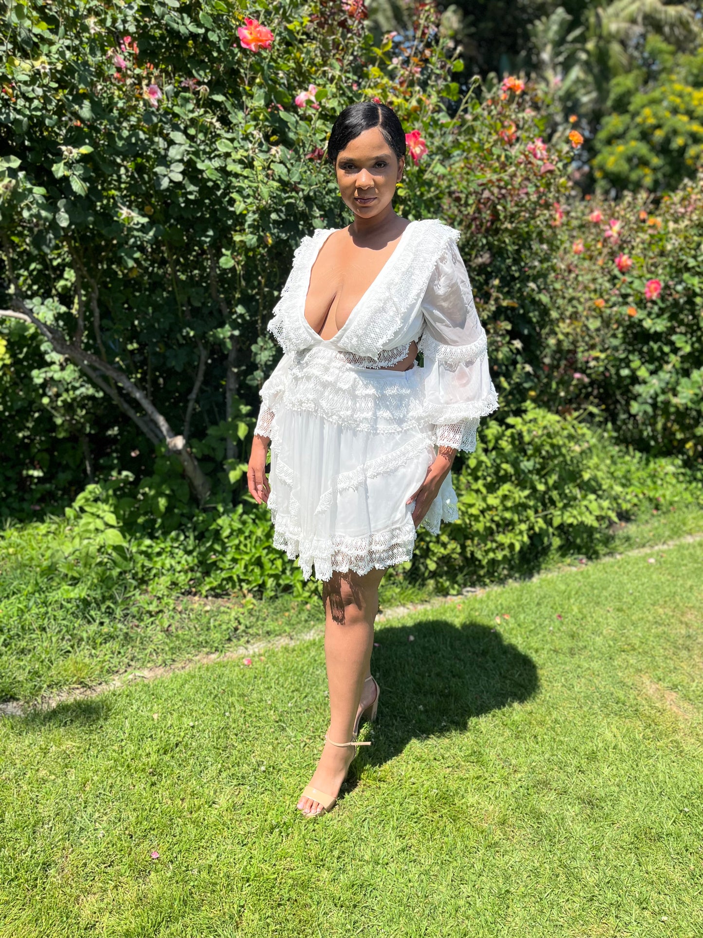 White Mini Dress