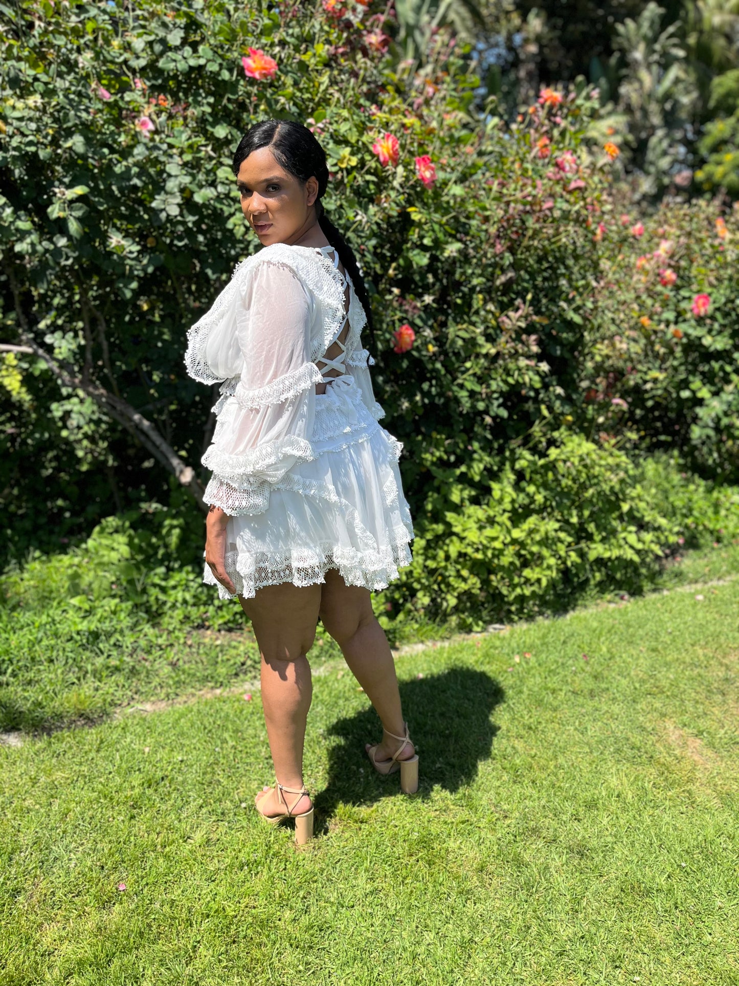 White Mini Dress