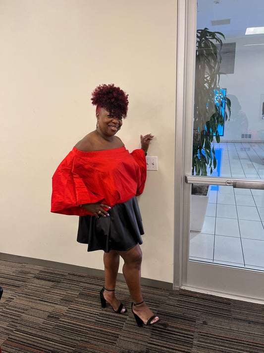 Taffeta Blouse