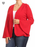 Open Front Blazer