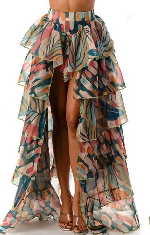 Tiered Skirt