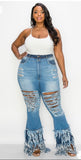 Tassel Jeans (Plus)
