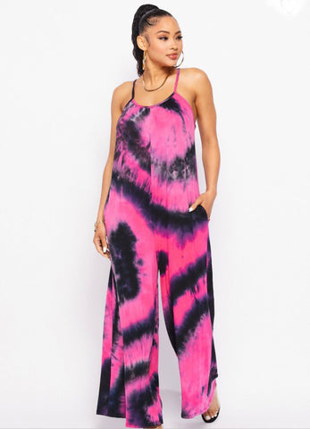 Tie Dye Jumpsuit