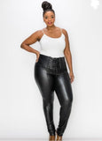 Faux Leather Pants