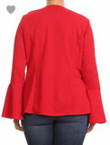 Open Front Blazer